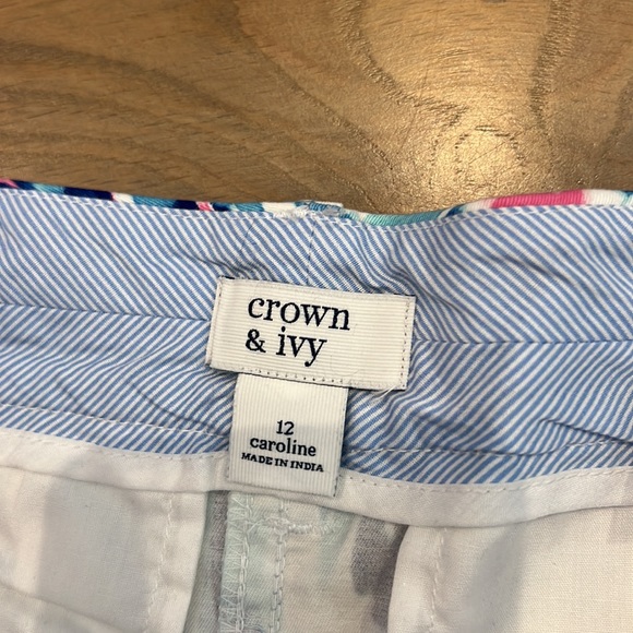 NWT Crown & Ivy Caroline shorts size 12 - Picture 3 of 5